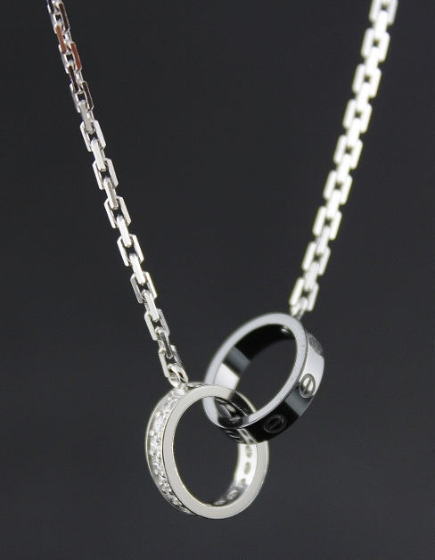 (image for) LIKE NEW CARTIER LOVE DIAMOND NECKLACE